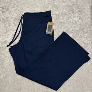 Cherokee Workwear Revolution Women’s size XL Navy Scrub Pants, New